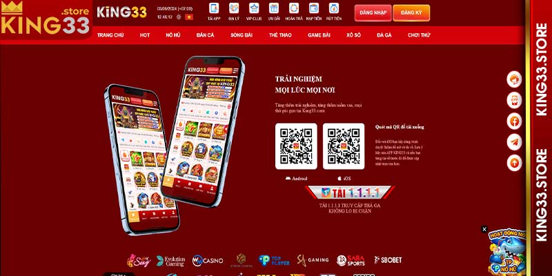 Hướng dẫn tải app king33 về thiết bị di động